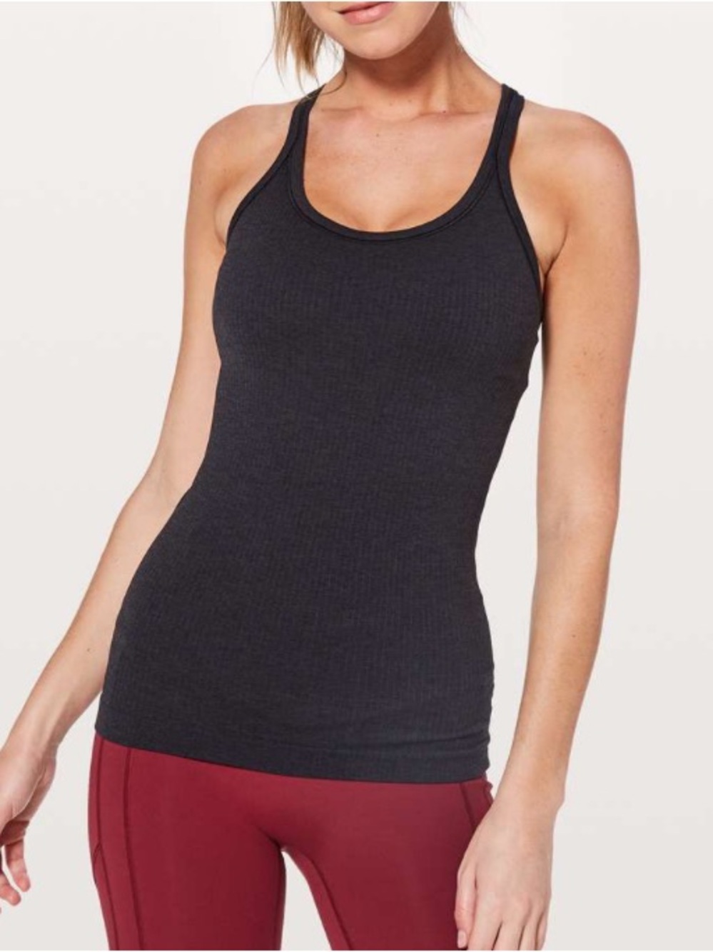 Lululemon Black Ebb To Street Tank II